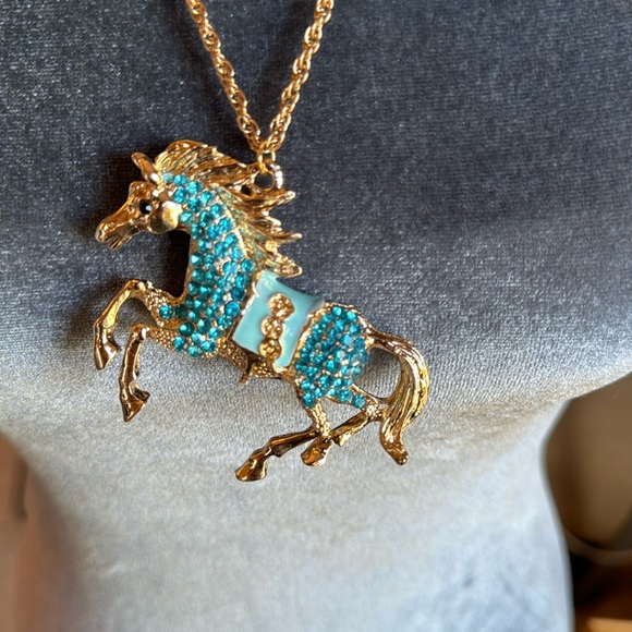 Betsey Johnson Jewelry - Betsey Johnson Horse Necklace